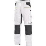 102002710956 Kalhoty Canis CXS STRETCH, pánské, bílé-šedé vel. 56