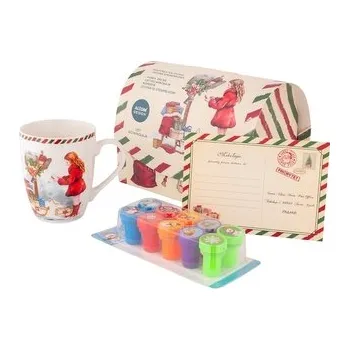 LIST DO MIKOŁAJA KUBEK BARYŁKA NBC 350 ML Z LISTEM I STEMPELKAMI DEK. A COLOR BOX