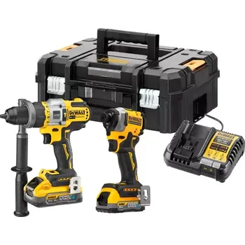 DCK2052H1E1T Aku bezuhlíková kombo sada nářadí 18V 1x5,0/1x1,7 Ah XR DeWALT POWERSTACK