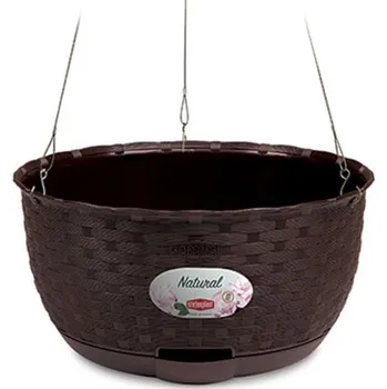 Květináč Stefanplast Natural závěsný květináč 30 cm