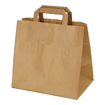 Dárková taška TA PAP Taška papírová KRAFT hnědá 320x220x240mm 80g 250ks