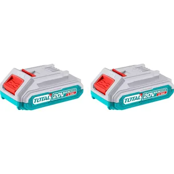 TFBCPK1222E Sada baterie 20V/2x 2,0 Ah + nabíječka Total