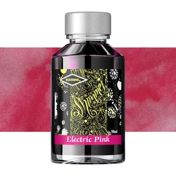 Inkoust Diamine Shimmering 50 ml - Electric Pink