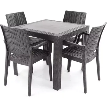 Zahradní sestava 26SATURNO_4 Stolová sestava ARETA Saturno set 4