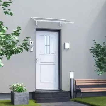 Stříška nad vchodové dveře LG2800 Stříška nad dveře LANITPLAST MELBA 140/79 BÍLÁ