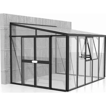 Skleník LG3834 Skleník VITAVIA ATHENA 8600 sklo 3 mm + PC 10 mm černý