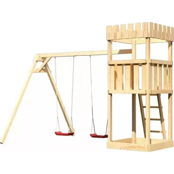 Dětský domeček LG3318 Dětské hřiště KARIBU LÖWENHERZ 20334