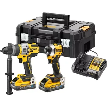 DCK2052H2T Aku bezuhlíková kombo sada nářadí 18V 2x5,0 Ah XR DeWALT POWERSTACK