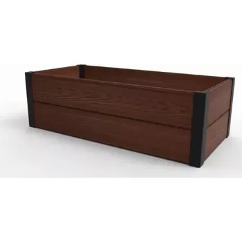 Pěstitelství 610282 Květináč Keter Maple through hnědý vyvýšený záhon