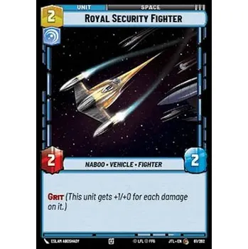 Sběratelská karetní hra Royal Security Fighter 061/202/559 - Jump to Lightspeed Typ karty: Standard
