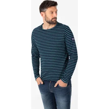 Pánské tričko Pánské triko TIMEZONE 22-10228-00-6565 3878 Striped Longsleeve Velikost: XXL