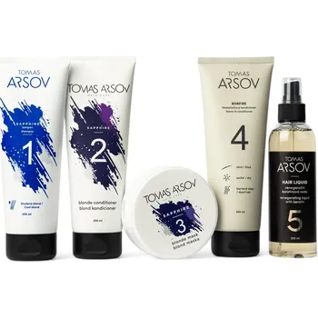 Kosmetická sada Tomas Arsov Komplexní péče - Podpora studených tónů - Blond/Šediny