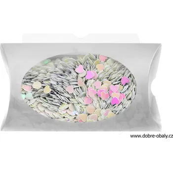 Party dekorace Konfety SRDÍČKA 6 mm, 20 g