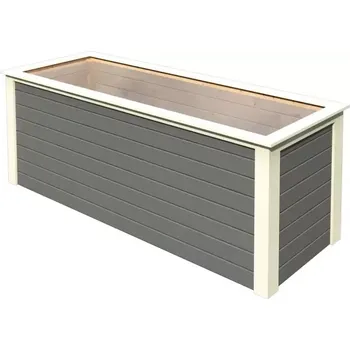 Vyvýšený záhon LG1999 Vyvýšený záhon KARIBU HOCHBEET 282 (91550) terragrau