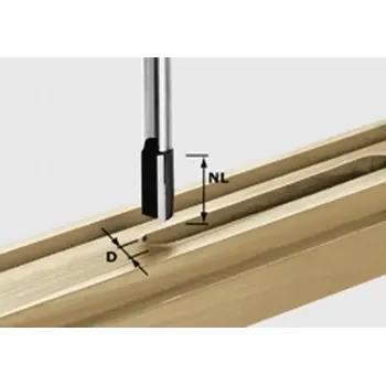 Příslušenství k frézce 491094 Drážková fréza HW FESTOOL HW S12 D22/45