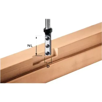 Fréza 497454 Drážkovací fréza Wepla FESTOOL HW S12 D16/50 WP