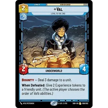 Sběratelská karetní hra Val 058/262 - Shadows of the Galaxy Typ karty: Standard