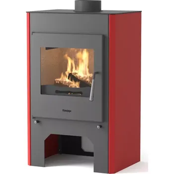 Krbová kamna HSF02-076 Krbová kamna FLAMINGO ESPO III červená Flamingo