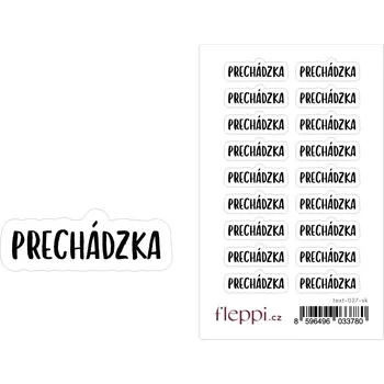 samolepka Fleppi Samolepky Prechádzka