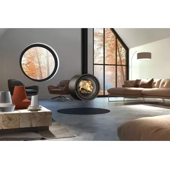 Krbová kamna Dik Geurts 2161 Krbová kamna Dik Geurts Odin Tunnel Fixed EA