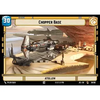 Sběratelská karetní hra Chopper Base // X-Wing Token 029/202 - Jump to Lightspeed Typ karty: Standard