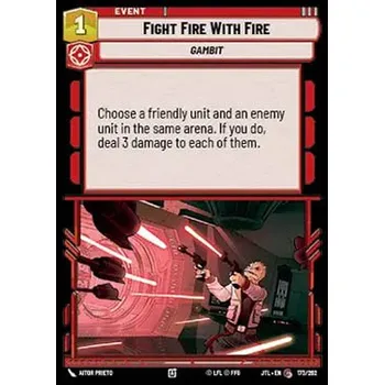 Karetní hra Fight Fire With Fire 173/202 - Jump to Lightspeed Typ karty: Foil