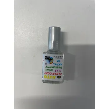 Lak na dřevo Bezbarvý 1K lak v lahvičce 10ml