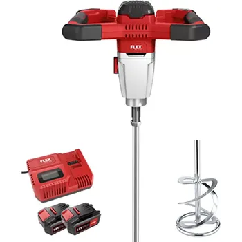 495972 Aku míchadlo 18V/2x5,0Ah MXE 18.0-EC/5.0 Set + WR2 120 Flex