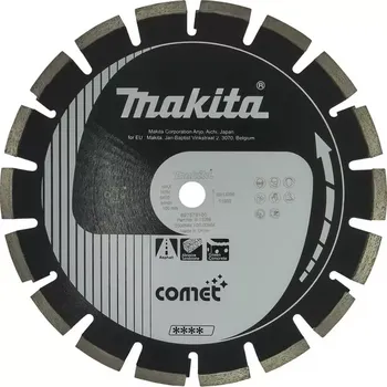 Řezný kotouč B-13269 Kotouč řezný diamantový Comet Asfalt 300x20mm Makita