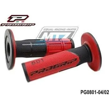 Rukojeti/Gripy Progrip 801 - červeno-černé KTM EXC-F 350 2012-2012