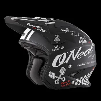 Helma na motorku Přilba O´Neal Slat TORMENT černá/bílá S (Velikost: S) 2H694088