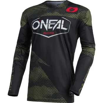 Moto dres Dres O´Neal Mayhem COVERT černá/zelená (Velikost: S) M002-406