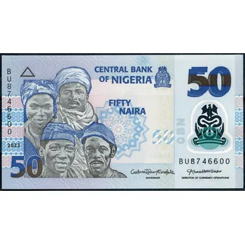 Nigérie (P 40m) 50 NAIRA (2023) - UNC BU série