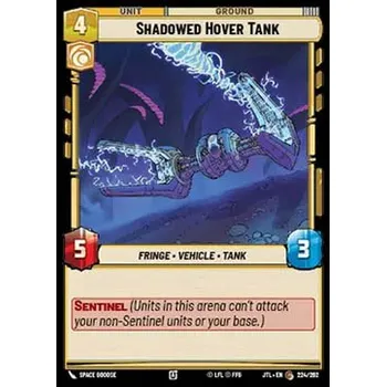 Sběratelská karetní hra Shadowed Hover Tank 224/202 - Jump to Lightspeed Typ karty: Standard