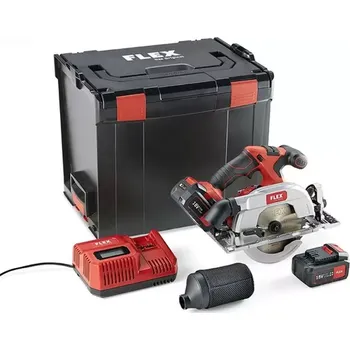 Okružní pila 454028 Aku kotoučová pila se stavitelným krytem 18V 2x5,0Ah FLEX CS 62 18.0-EC/5.0 Set