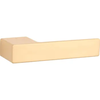 Dveřní kování ASG - LUDISIA - RT bez spodní rozety, klika/klika OLS - Mosaz broušená