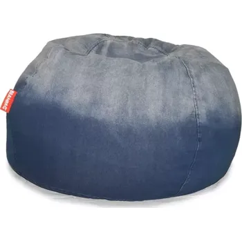 Sedací pytel BB-jeans-round-blue Sedací vak Jeans Round blue BeanBag