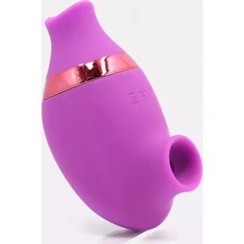 Vibrátor Dvojitý stimulátor klitorisu Lola 2v1 - Fialová