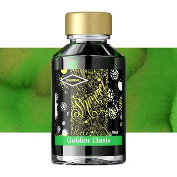 Inkoust Diamine Shimmering 50 ml - Golden Oasis