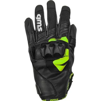 Moto rukavice Rukavice GMS CURVE ZG40714 zeleno-černý 3XL 26-1875
