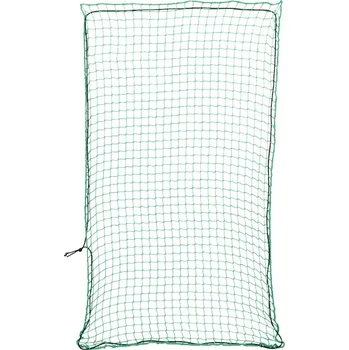 Síť na náklad vidaXL Síť na přívěsný vozík s elastickým lanem zelená 2,1 x 1,25 m PP