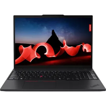 Notebook Lenovo ThinkPad T16 Gen 3 Intel Core Ultra 7 155U Laptop 40,6 cm (16") WUXGA 16 GB DDR5-SDRAM 512 GB SSD Wi-Fi 6E (802.11ax) Windows 11 Pro Černá