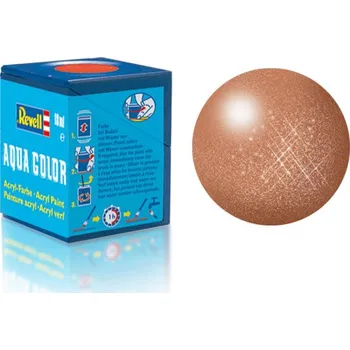 Modelářská barva barva Revell akrylová - 36193: metalická měděná (copper metallic) Revell 36193