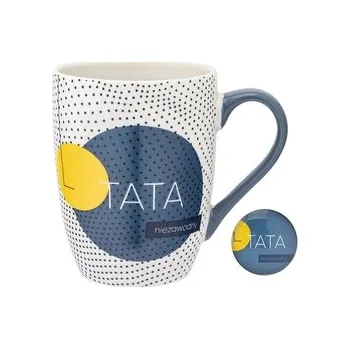 KUBEK BARYŁKA NBC 320 ML + MAGNES SZKLANY 3,5 CM DEK. TATA NIEZAWODNY COLOR BOX