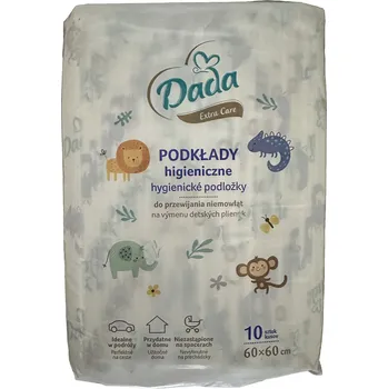 Inkontinenční podložka Dada Extra Care hygienické podložky 60 x 60 cm - 10 ks