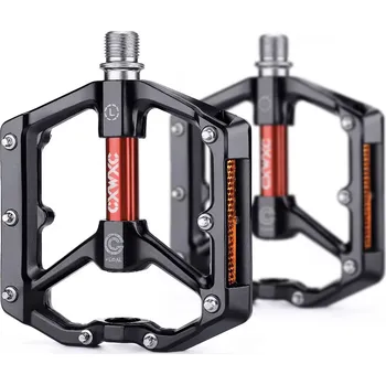 Pedál na kolo CXWXC CX-930 pedály na kolo platformové s odrazkou černá