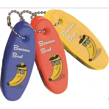 MTM Plovoucí klíčenka - banán barva: modrá