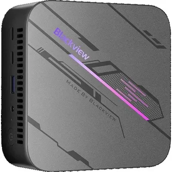 Stolní počítač Blackview Mini PC MP100 Ryzen 7-5825U 16 GB 1 TB SSD Windows 11 Pro Černá