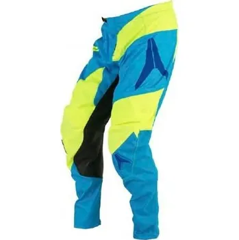 Moto kalhoty Motokrosové kalhoty ALIAS MX A2 cyan/neonově žluté 2060-347 (Velikost: 38) MCF_8467