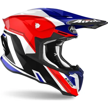 Helma na motorku přilba TWIST 2.0 Shaken, AIROH (modrá, vel. 2XL) 2023 (Velikost: XS) TW2SH18